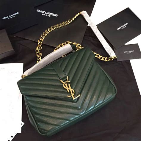 ysl shoulder bag green|ysl shoulder bag sale.